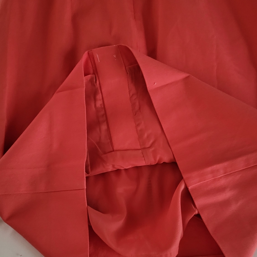 J.Crew dress linen orange size 4nwt - Picture 10 of 16